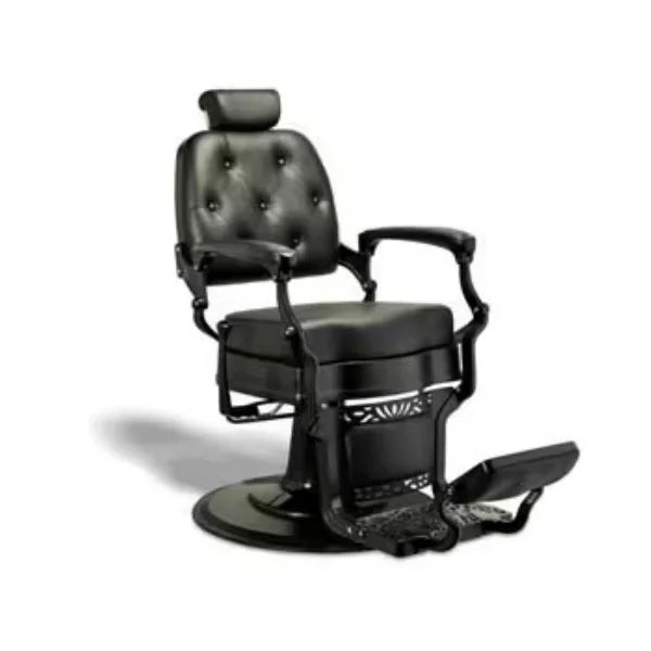 Beauty Salon Furniture Barber Shop Equipment Heavy Duty Hydraulic Pump PU Leather Barber Hair Cut Chair Modern Design Workshop
