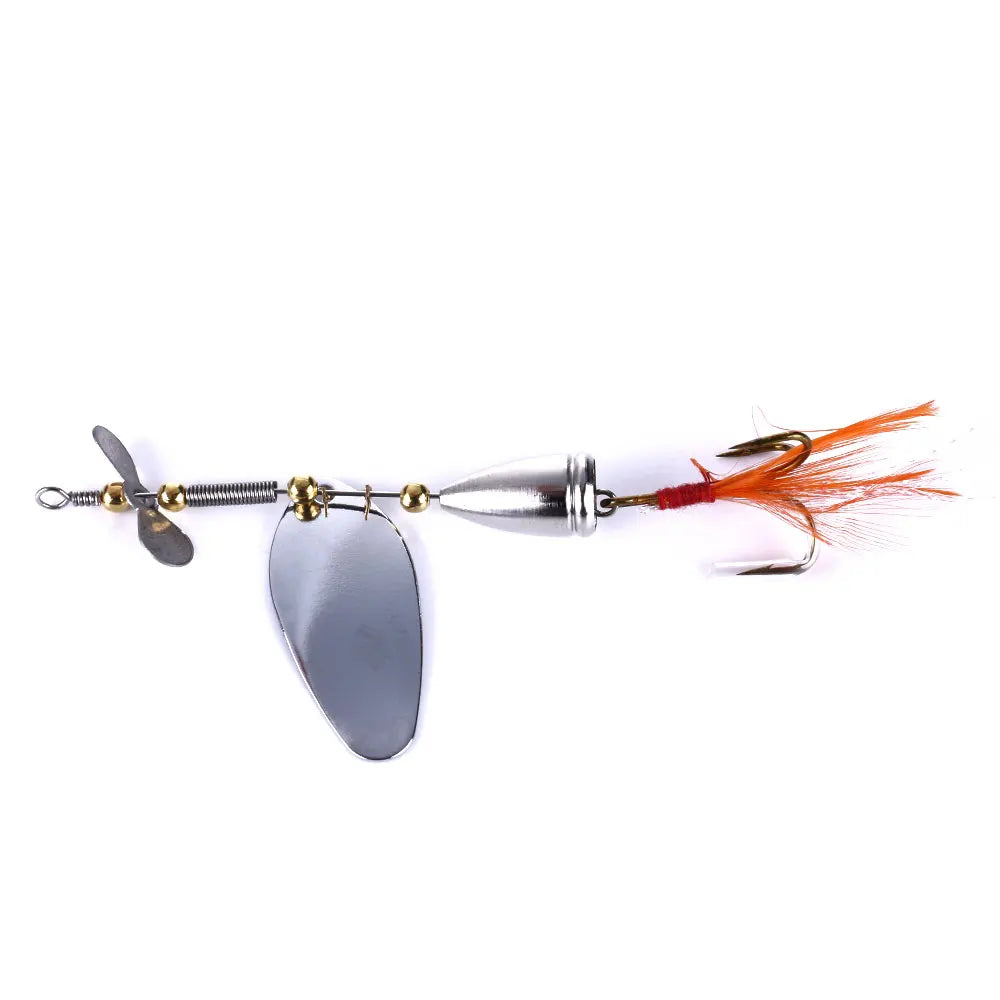 Wholesale SP109 9.5cm 13.6g Artificial Metal Spinner Bait Spoon Fishing Lure