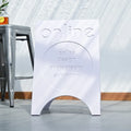 Customized Design of Signage Store Advertising PVC Floor Display Rack