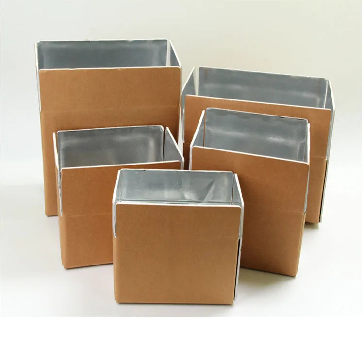 Spot Food Heat Preservation Box Aluminum Foil Fruit Seafood Cold Storage Box Cold Chain Box Postal Express Carton Custom