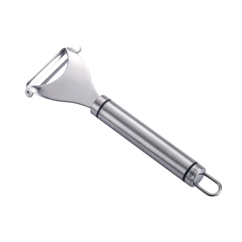 Premium Spring Kitchen Chef Grips Wide Swivel Blade SUS 304 Stainless Steel for Fruit and Vegetable Peeling