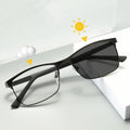 Fashionable Anti Blue Light Glasses Color Changing Glasses Metal Glasses Frame Wholesale