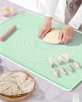 Silicone Non-stick Thickened and Enlarged Pastry Mat Kneading Rolling Dough Mat Baking Sheet Silicone Baking Mat for Cooking