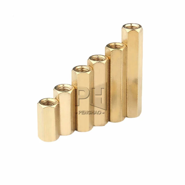 M3 Double-pass Hollow Straight-through Hexagon Isolation Support Main Board Copper Column Standoff Spacer