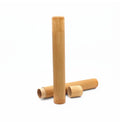 Personalized Label Case Holder Toothbrush Long Portable Travel Degradable Bamboo Case