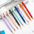 Multi Colored Ballpoint Pens Wholesale Office Stationery Business Hotel Pens Printable Logos Advertising Metal Ballpoint Pen