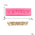 Wholesale Vintage Lacework Cake Decorating Silicone Molds Diy Baking Fondant Mold
