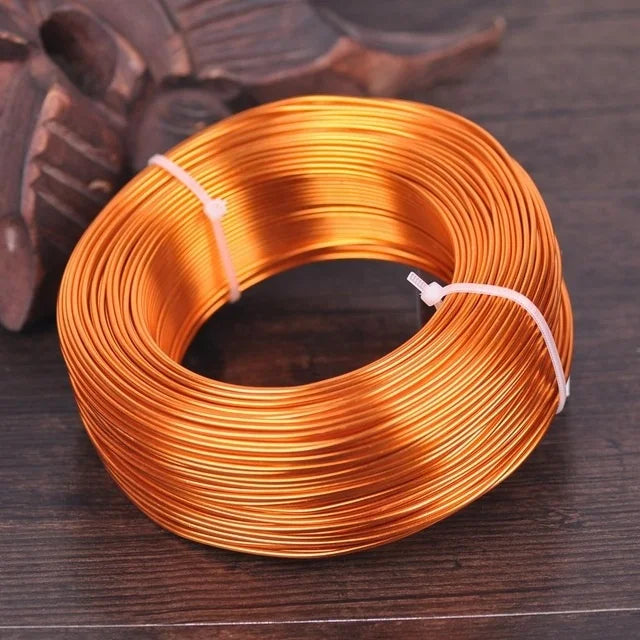 Best Selling Craft Anodized Aluminum Colored Wire Wholesale 1mm-4mm Aluminum Bonsai Wire