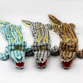 Wholesale Custom Pet Dog Chew Toys 45CM No Stuffing Crocodile Luxury Durable Interactive Squeaky Pet Dog Plush Toys for Dogs