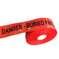 Underground Detectable Magnetic Weather-Resistant Caution Tape Traceable Warning Tape