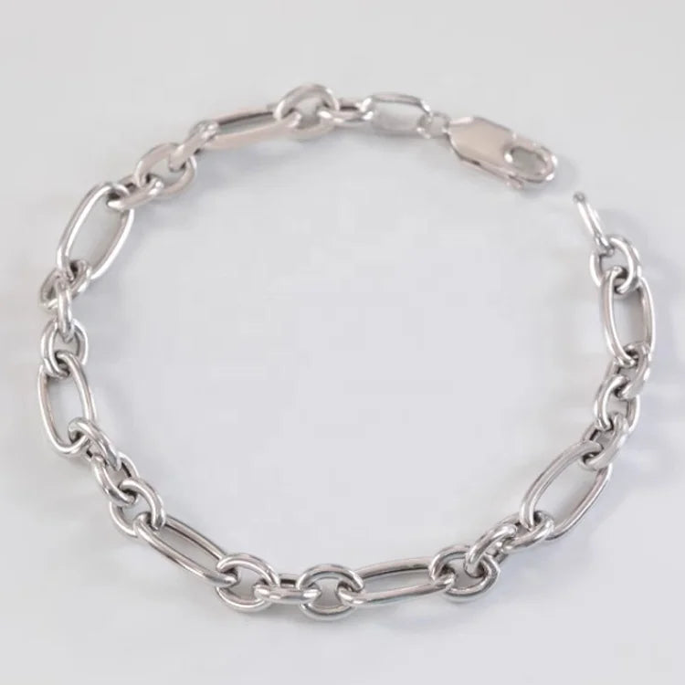 18K Gold Simple and Fashionable Single Wear Stacking Bracelet