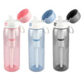 Portable Food Grade Material Water Filter Bottle for Outdoor Riding Go Fishing With Hand Held Filtering Water Bottle