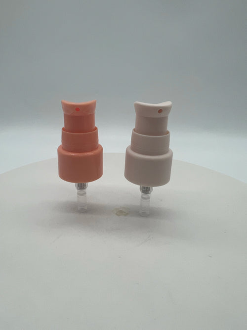 0.2cc 0.4cc Cream Pump Treatment Pump 18mm 20mm 22mm 24mm Color Customized Aluminum Collar Cap for Hair Growth Plastic Pump