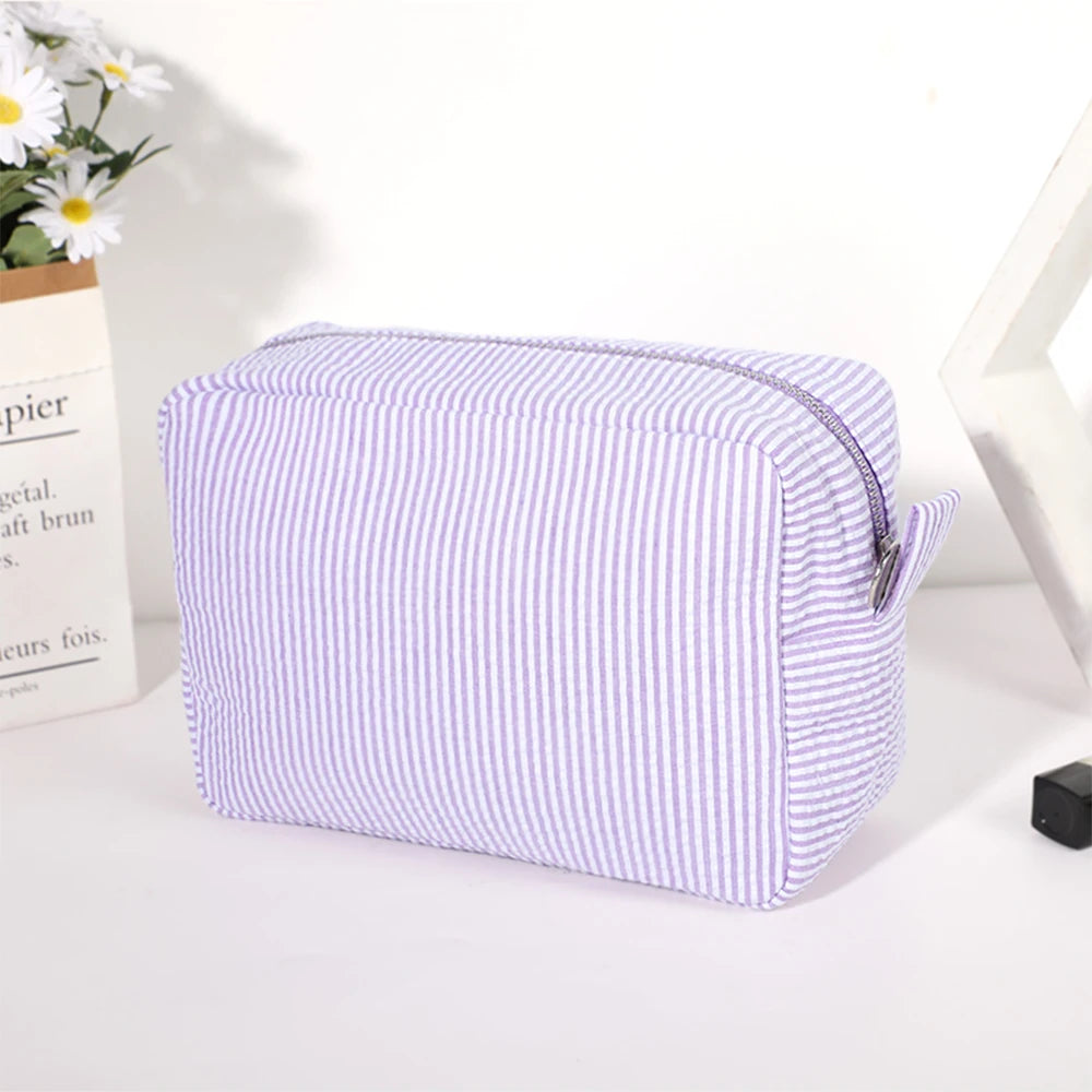 Wholesale Women Makeup Pouch for Travel Portable Wash Zipper Toiletry Bag Lightweight Storage Organizer Purse Cosmetic Bag