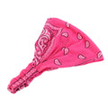 Latest Design Sports Girls Hair Band Breathable Bandana Make up Head Headbands Wig Accessories Tie Print Yoga
