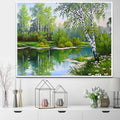 Full Drill Wholesale 5D Diamond Painting Landscape Diamond Kits Beads Canvas Crafts Home Bedroom Decoration Painting Wall Art