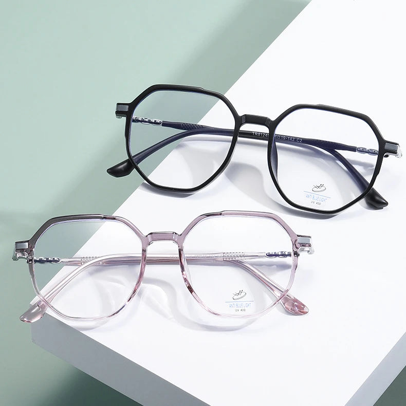 Big Frame Anti-radiation Glasses Men Women Eye Glasses Computer Work Eyeglasses