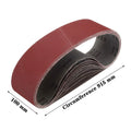 DE Warehouse 24H Shipping Free Delivery 15pcs 100*915mm Sanding Belt Mixed Air Finger Sander Grit 80-400 Grit Abrasive Tools