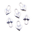 Charms Heart Lock 15x10mm Antique Silver Color Pendants Making DIY Handmade Tibetan Finding Jewelry