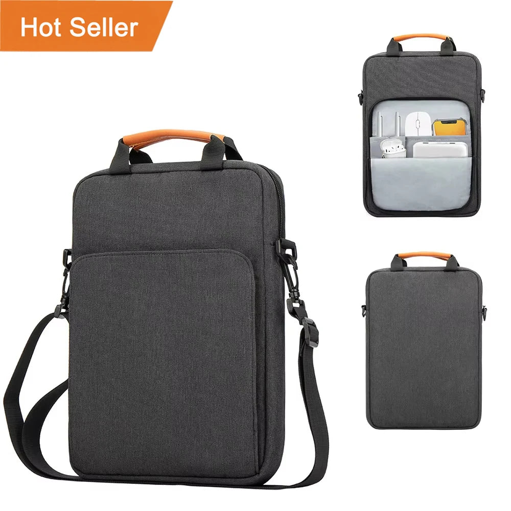 Wholesale Custom Laptop Bag Waterproof 13 Inch Tablet Sleeves Case Computer Laptop Shoulder Bag for Men