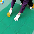 Suspended Interlocking Outdoor Basketball Court Flooring Sports Assembled Modular with Cushion