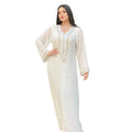 Middle East Women's New V-neck Turkey Abaya Robe Muslim Large Swing Maxi Skirt With Vest Two-piece Set Arabian Dress Abaya Dubai