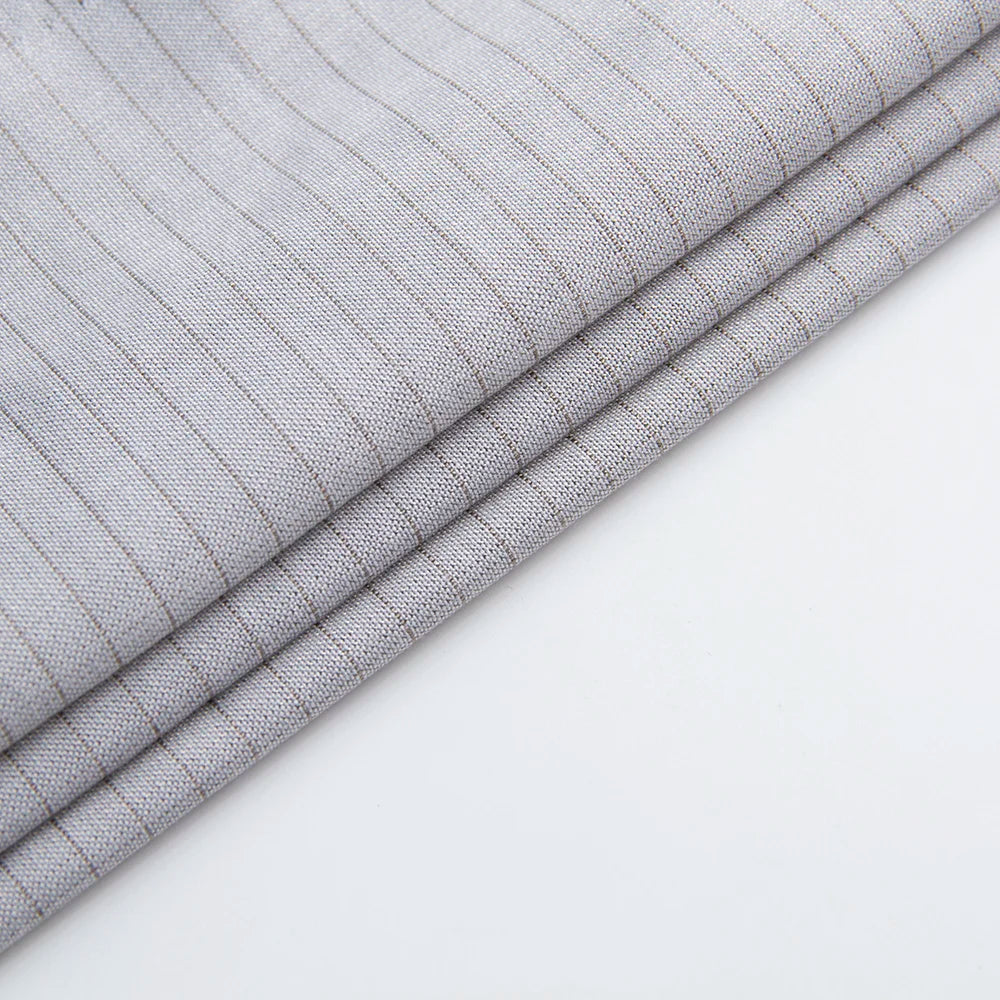 Woven Silver Conductive Metallic Fabric - Heavy-Duty Anti-Static Material for Fencing Piste Construction