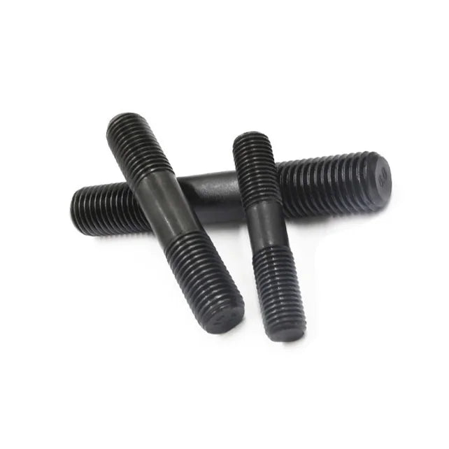 Metal Carbon Steel 10.9 Black Double End Stud Rod for Machinery Automotive DIN 939