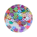 5mm Flower Shape Laser Shining Holographic Nail Sequins Glitter