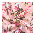 Manufacturer Cheap Price Digital Printed Polyester Spandex Floral Rib Knit Fabric for Sweater