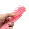 New Best Selling Home Hair Brush Curl Soft Spareribs Clean Anti-itch Head Massage Comb Hair Detangling Brush