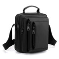 Hot Selling Men's Crossbody Shoulder Bags Waterproof PU Leather Multi Pockets Chest Bag Women's Messenger Bags