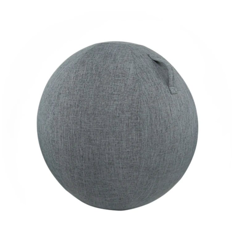 65Cm Yoga Ball Linen Protection Cover Balance Stretching Yoga Ball Cover With Handle