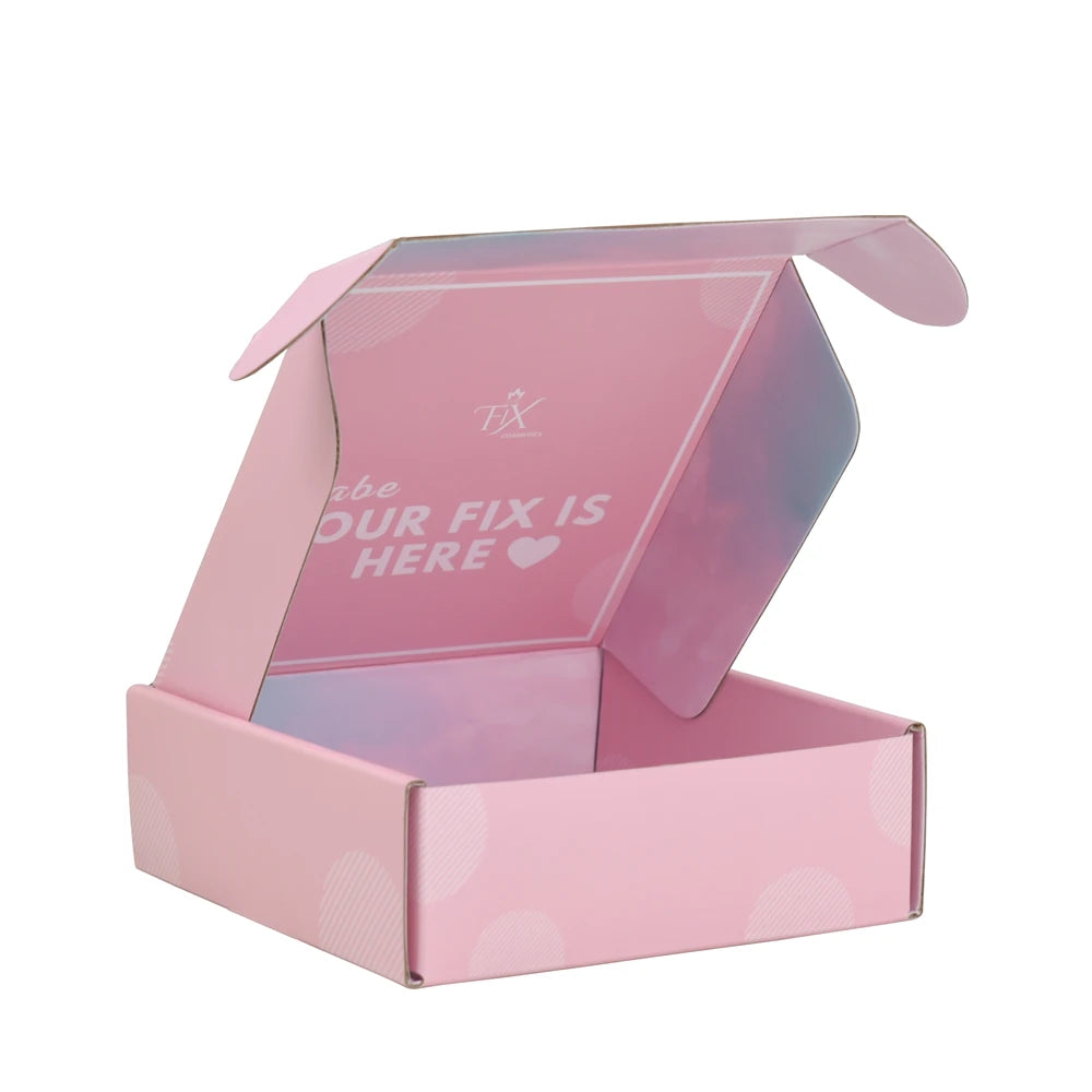 Hot Sale Products Custom Printing Recycled Skin Care Eco Corrugated Shipping Box Mailers With Your Own Logo