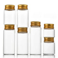 22mm Mini Glass Tube with Screw Cap 15ml 20ml 30ml Glass Storage Vial Glass Bottle