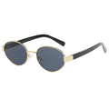 Superhot Eyewear 20224 Fashion 2024 Retro Oval Luxury Metal Frame Shades Sunglasses