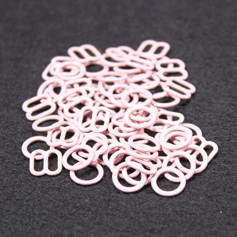 Nylon Coated Metal Lingerie Rings and Sliders