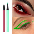 New Long-lasting Waterproof 3D Mink Eyeliner Glue Pen Colorful Liquid Mineral Eyeliner for Eye Makeup