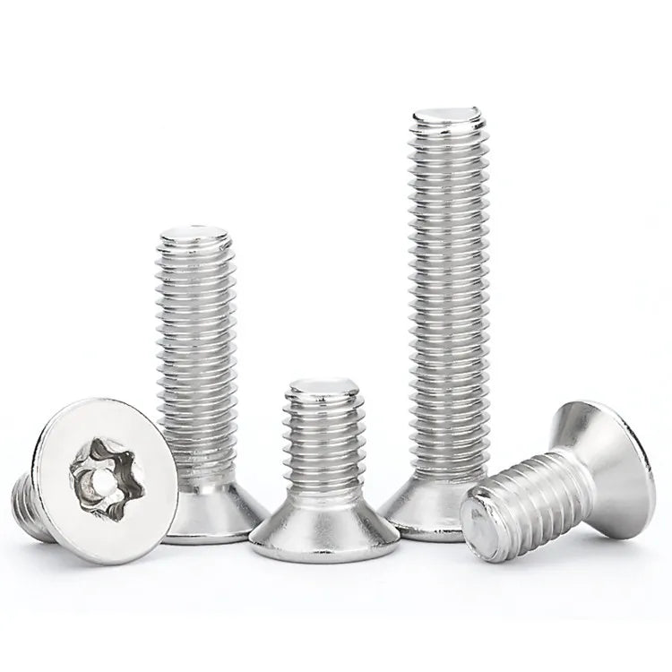 Stainless Steel Metric M2 M2.5 M3 M4 M5 M6 M8 Security with Pin Torx Screw GB Standard