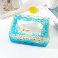 Epoxy Resin Silicone Mould for Making Silica Gel Tissue Box for Home Decoration