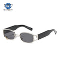 2022 New Pierced Earrings Square Frame Ladies Sunglasses