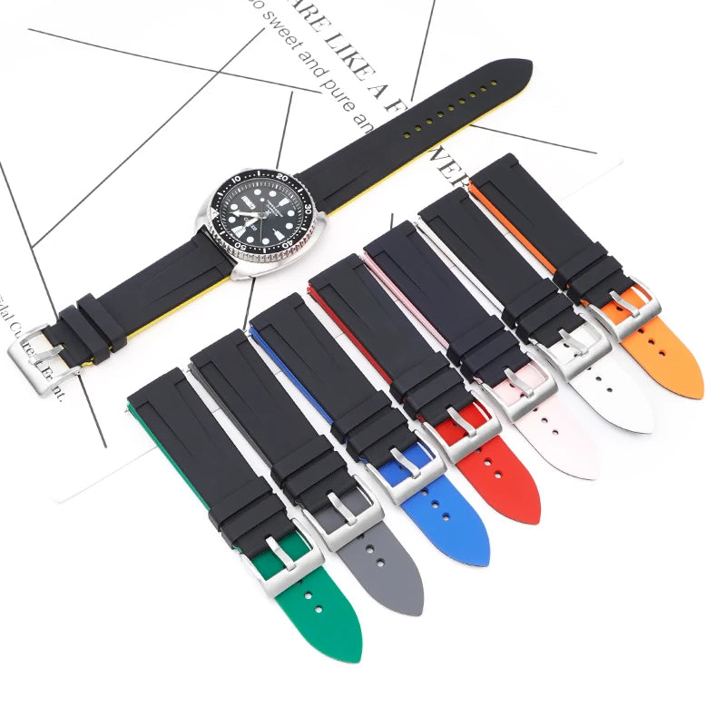 20mm 22mm 24mm Replaceable Watch Strap for HUAWEI GT Sport Silicone Smart Watch Bands Belts for Samsung Gear S3 Frontier S2