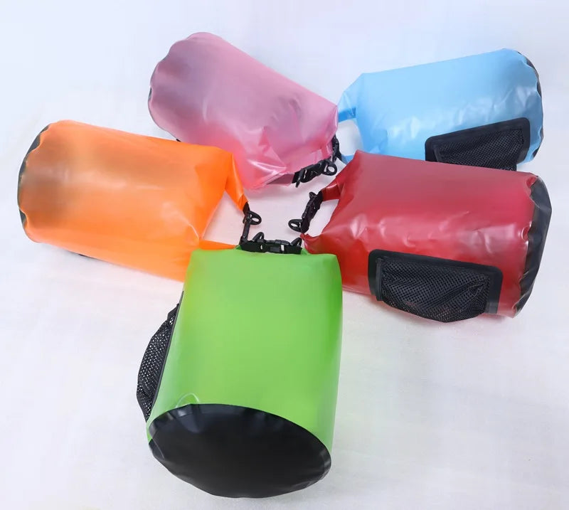 Pretty Design Custom Logo Waterproof Dry Sack Outdoor Sports Easy to Use Durable PVC Transparent Dry Tote Bag