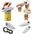 Epsilon Kitchen Tool Cordless Battery Operated Automatic One Touch Can Opener Automatic Jar Tin Bottle Electric Opener