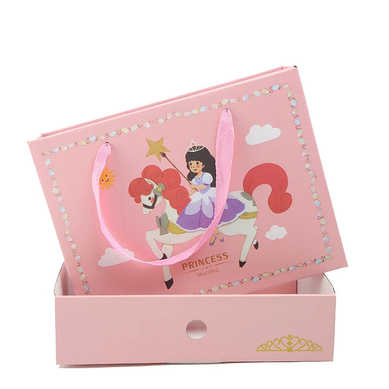 Excellent Recyclable Pink Corrugated Cardboard Reuse Shipping Box for Garment Clothes Paper Bags