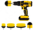 ZHENDA 4PC PP Power Brush Tile and Grout Bathroom Cleaning Brush Kit