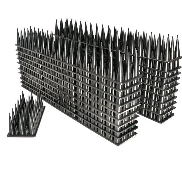 Plastic Anti-Bird Spike Steel Stainless Steel Design Square Shape Sustainable Feature US Birds Pigeons Cats Raccoons Squirrels