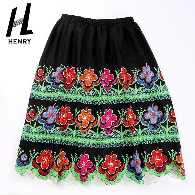 Henry Competitive Price Factory Supplier 100% Polyester Fabrics for Dress Digital Printing Island Style Fabric for Garment