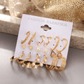 Fashion Gold Pearl Stud Earrings for Women Wholesale N2104209