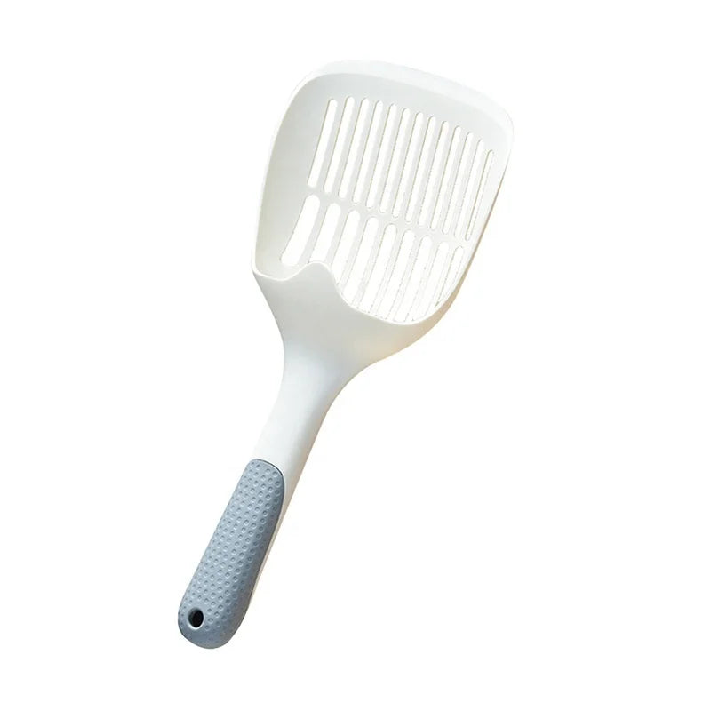 Eco-Friendly Plastic & Wood Cat Litter Scoop Removable Lightweight Pet Grooming Tool